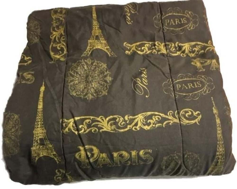 Fairfield Square Collection Paris Gold Reversible Comforter